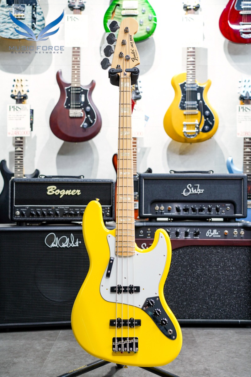 Fender Japan Limited International Color Jazz Bass-Monaco Yellow w/Maple FB (신품) - JD22018714