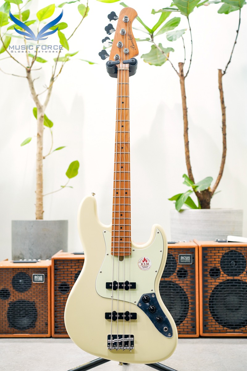 Bacchus Universe Series BJB-1-RSM-OWH w/Roasted Maple Neck &amp; FB (신품)