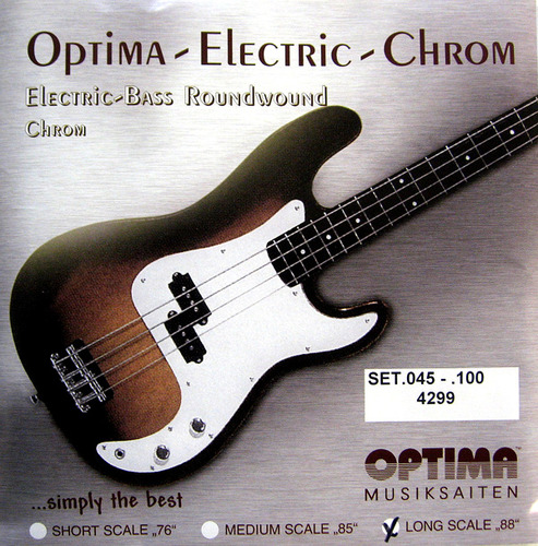 Optima Chrome 4 Strings(45-100)